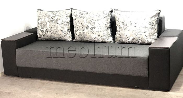 Диван Меркурий (Большое спальное место+Ниши в быльцах) -101 Lux_6_Antratsit_silviya_grey