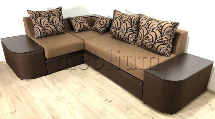 Угловой диван МОНРЕАЛЬ 2 тумбы -89 (СНЯТО С ПРОИЗВОДСТВА)