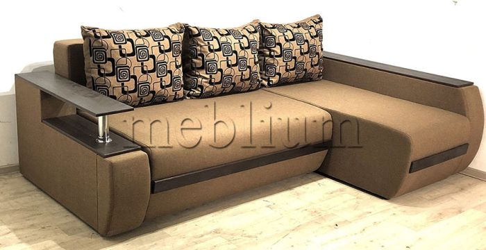 Угловой диван Токай (ниши+бар) -101 (ЭТА МОДЕЛЬ СНЯТА С ПРОИЗВОДСТВА И ПРОДАЖИ)