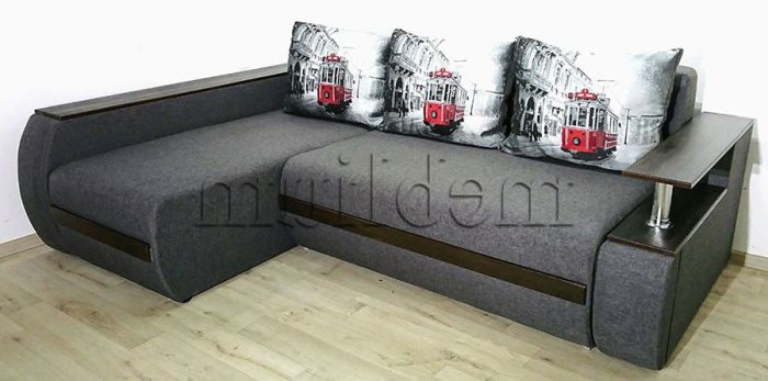 Угловой диван Токай (ниши+бар) -101 (ЭТА МОДЕЛЬ СНЯТА С ПРОИЗВОДСТВА И ПРОДАЖИ)