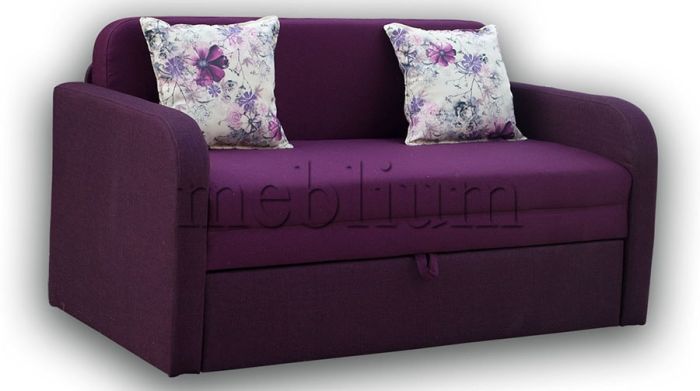 Диван Гном-М 130 -12 Rio_lait_grey_Rio_dark_grey