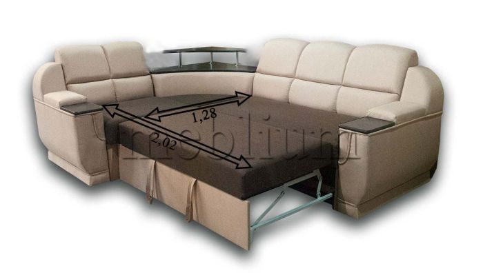 Угловой диван Меркурий со столиком - 89 (СНЯТО С ПРОИЗВОДСТВА)