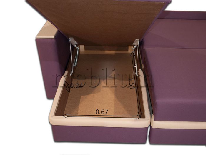 Угловой диван Рондо универсал -90