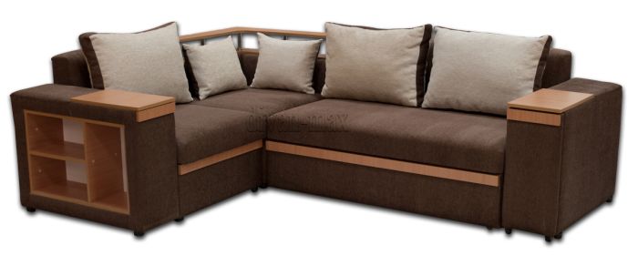 Угловой диван Монреаль с баром -89