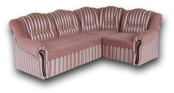 Диван угловой Цезарь-14 Романтика Солара Россо